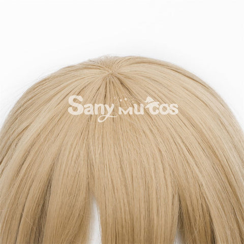 Game Genshin Impact Lisa Minci Brown Long Cosplay Wig