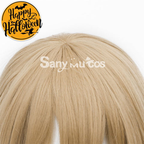 Game Genshin Impact Lisa Minci Brown Long Cosplay Wig