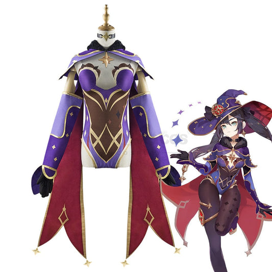 【In Stock】Game Genshin Impact Mona Megistus Astral Cute Sexy Enigmatic Astrologer Witch 1000
