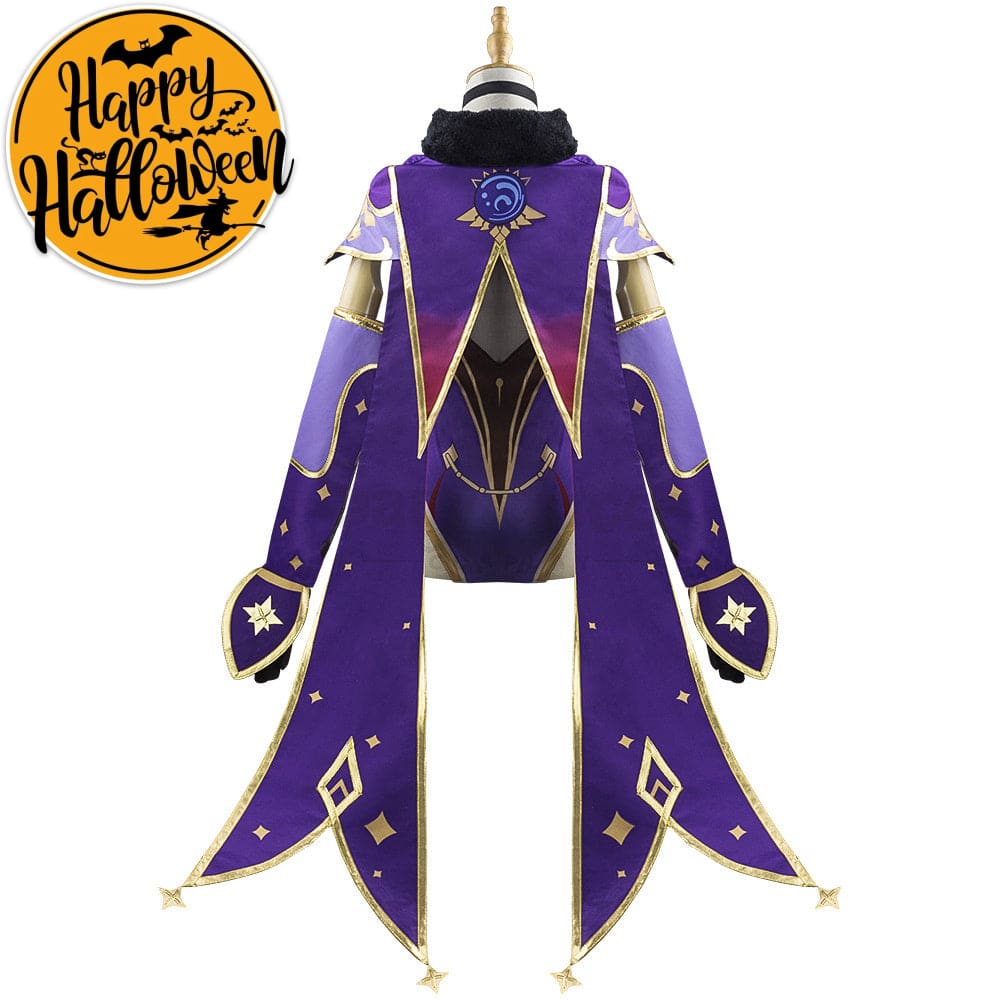 【In Stock】Game Genshin Impact Mona Megistus Astral Cute Sexy Enigmatic Astrologer Witch