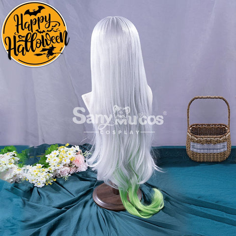 【In Stock】Game Genshin Impact Nahida Kusanali Lesser Lord White And Green Weave Long Cosplay