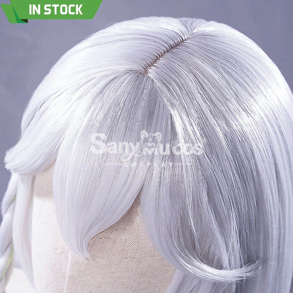 【In Stock】Game Genshin Impact Nahida Kusanali Lesser Lord White And Green Weave Long Cosplay