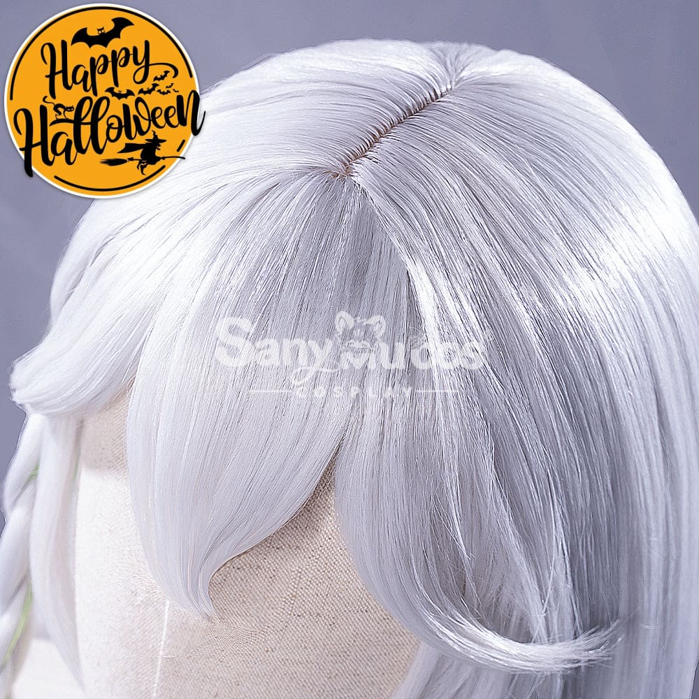 【In Stock】Game Genshin Impact Nahida Kusanali Lesser Lord White And Green Weave Long Cosplay