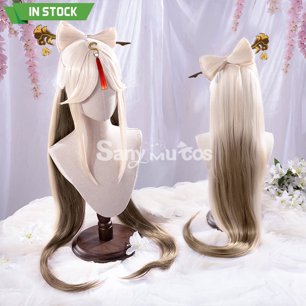 Game Genshin Impact Ningguang Cosplay Wig