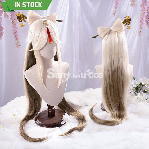 Game Genshin Impact Ningguang Cosplay Wig