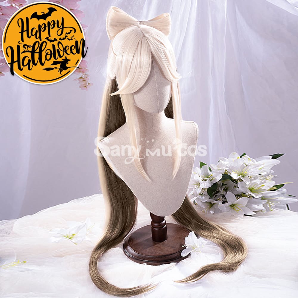 Game Genshin Impact Ningguang Cosplay Wig