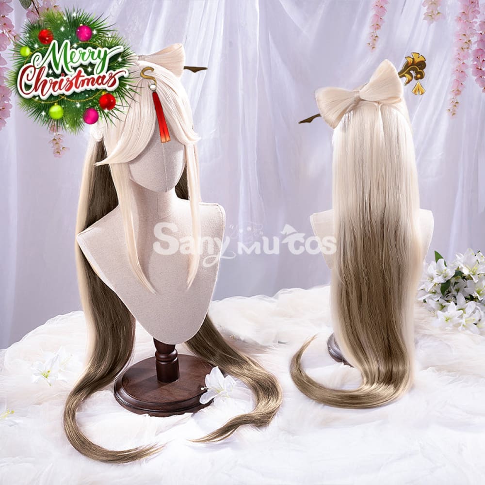Game Genshin Impact Ningguang Cosplay Wig