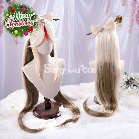 Game Genshin Impact Ningguang Cosplay Wig