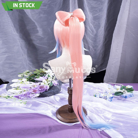 【In Stock】Game Genshin Impact Sangonomiya Kokomi Pink And Blue Gradient Long Cosplay Wig Wigs