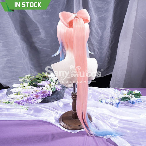 【In Stock】Game Genshin Impact Sangonomiya Kokomi Pink And Blue Gradient Long Cosplay Wig Wigs