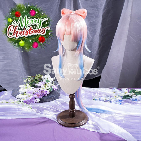 【In Stock】Game Genshin Impact Sangonomiya Kokomi Pink And Blue Gradient Long Cosplay Wig Wigs