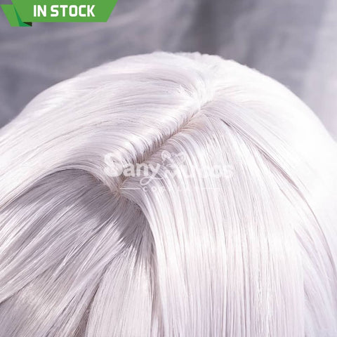 【In Stock】Game Genshin Impact Shenhe Long Highlight Grey Blue Gradient Cosplay Wig Wigs