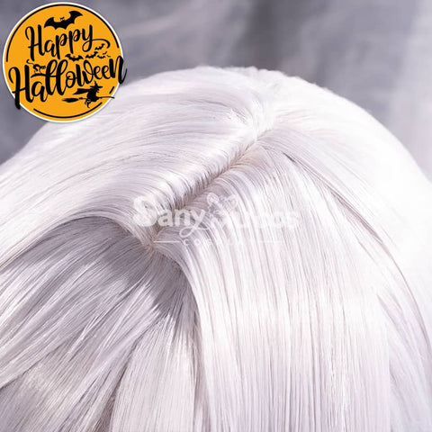 【In Stock】Game Genshin Impact Shenhe Long Highlight Grey Blue Gradient Cosplay Wig Wigs