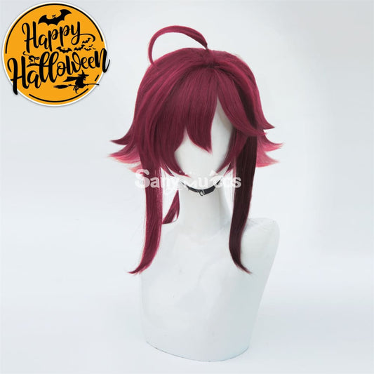 Game Genshin Impact Shikanoin Heizou Middle Rose Golden Cosplay Wig 1000