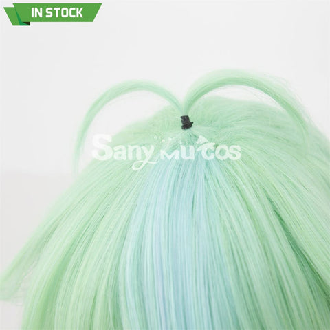 Game Genshin Impact Sucrose Wigs Light Green Fluffy Cosplay Wigs