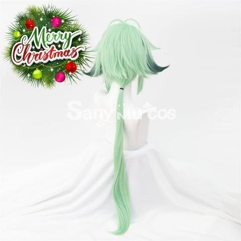 Game Genshin Impact Sucrose Wigs Light Green Fluffy Cosplay Wigs