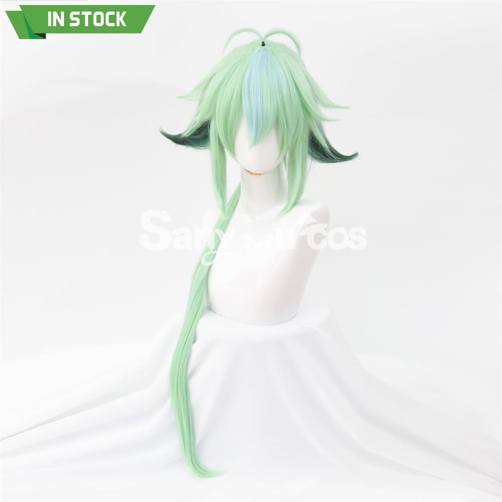 Game Genshin Impact Sucrose Wigs Light Green Fluffy Cosplay Wigs