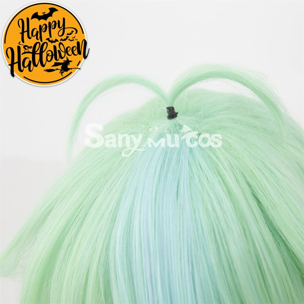 Game Genshin Impact Sucrose Wigs Light Green Fluffy Cosplay Wigs