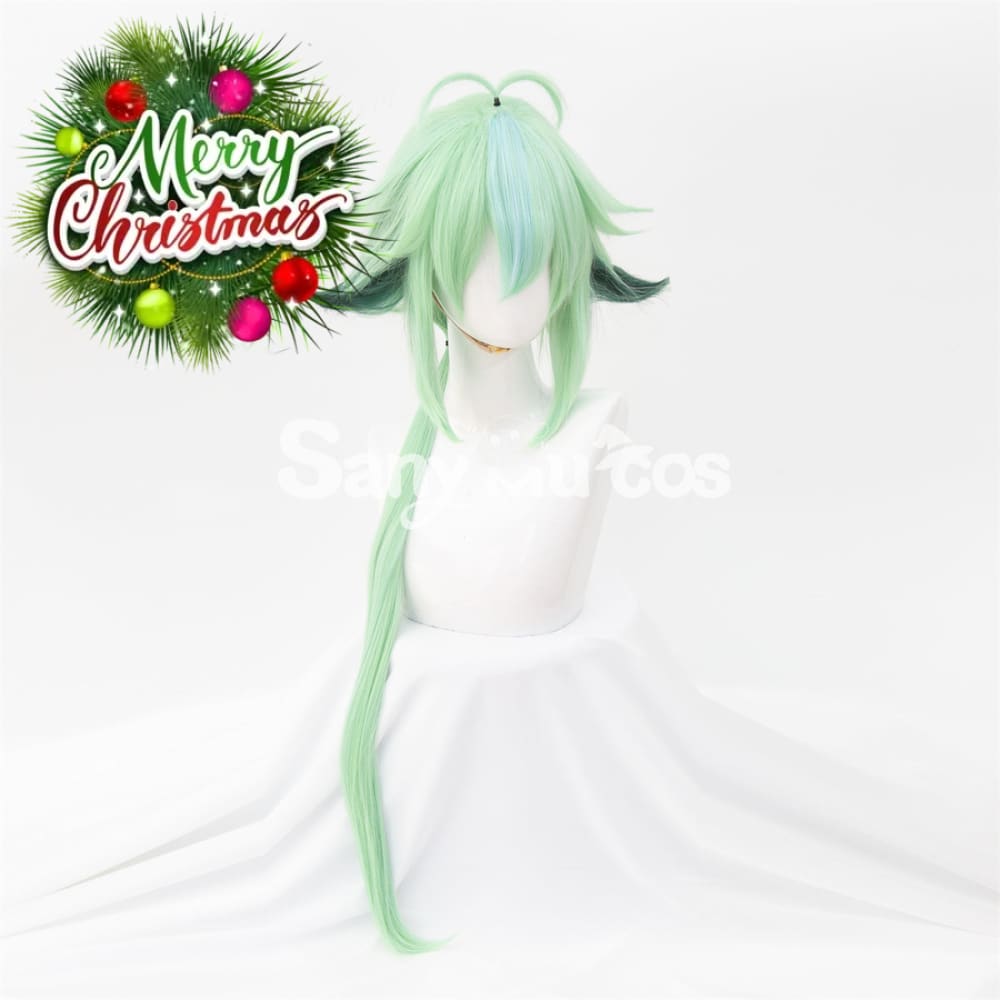 Game Genshin Impact Sucrose Wigs Light Green Fluffy Cosplay Wigs