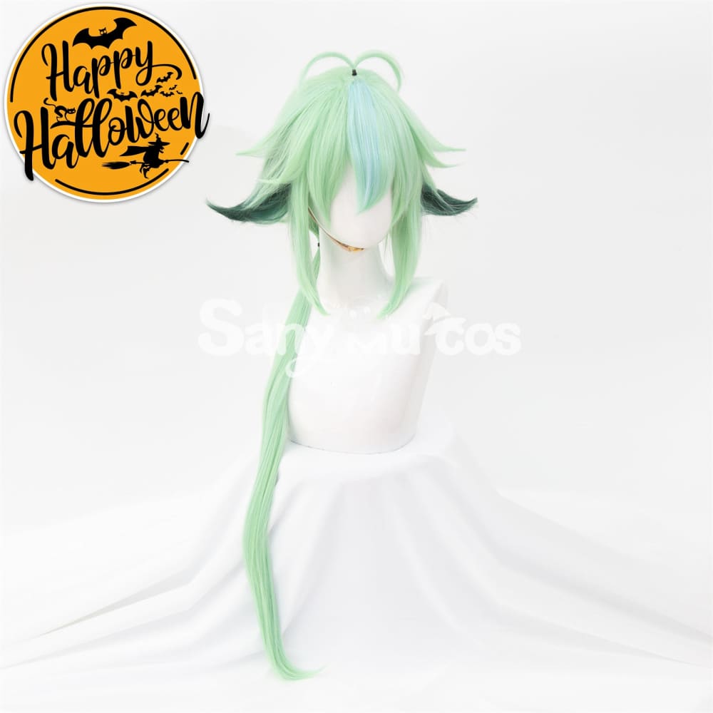 Game Genshin Impact Sucrose Wigs Light Green Fluffy Cosplay Wigs