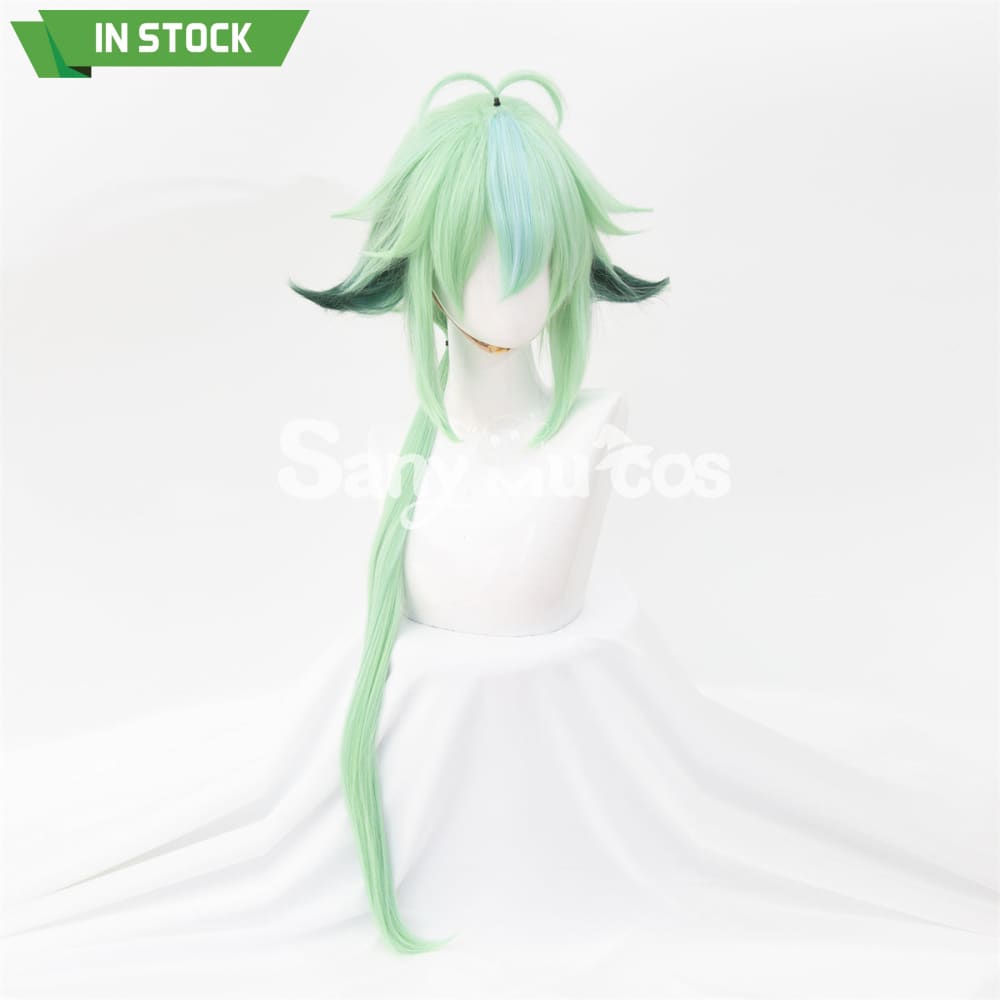 Game Genshin Impact Sucrose Wigs Light Green Fluffy Cosplay Wigs