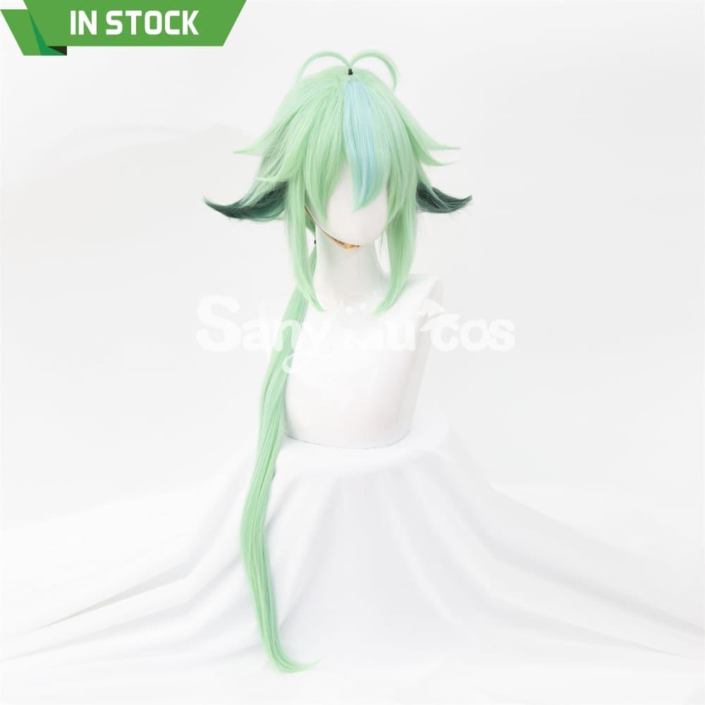 Game Genshin Impact Sucrose Wigs Light Green Fluffy Cosplay Wigs