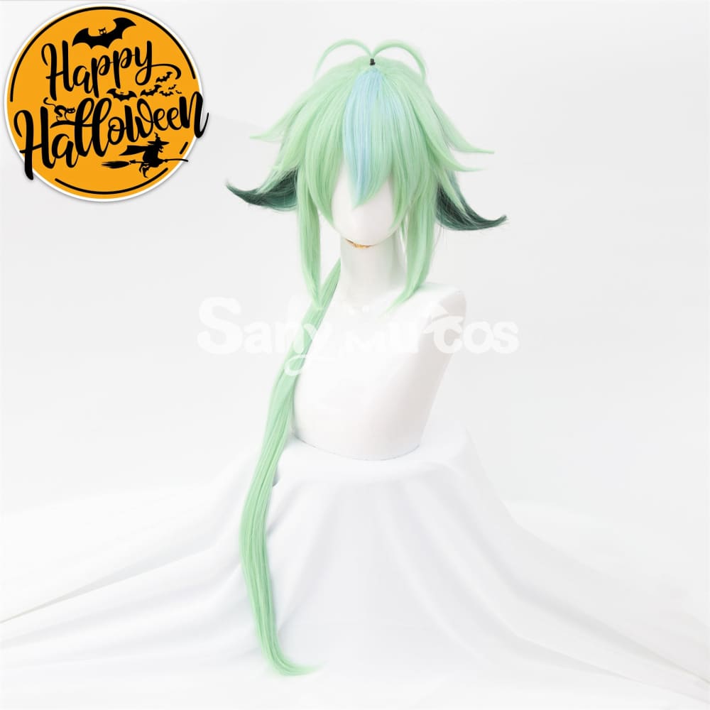 Game Genshin Impact Sucrose Wigs Light Green Fluffy Cosplay Wigs