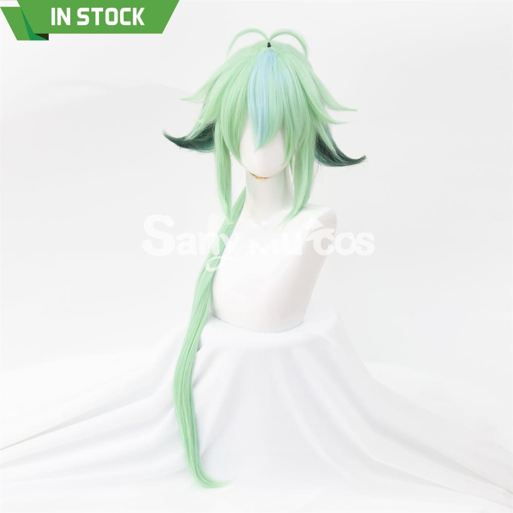 Game Genshin Impact Sucrose Wigs Light Green Fluffy Cosplay Wigs