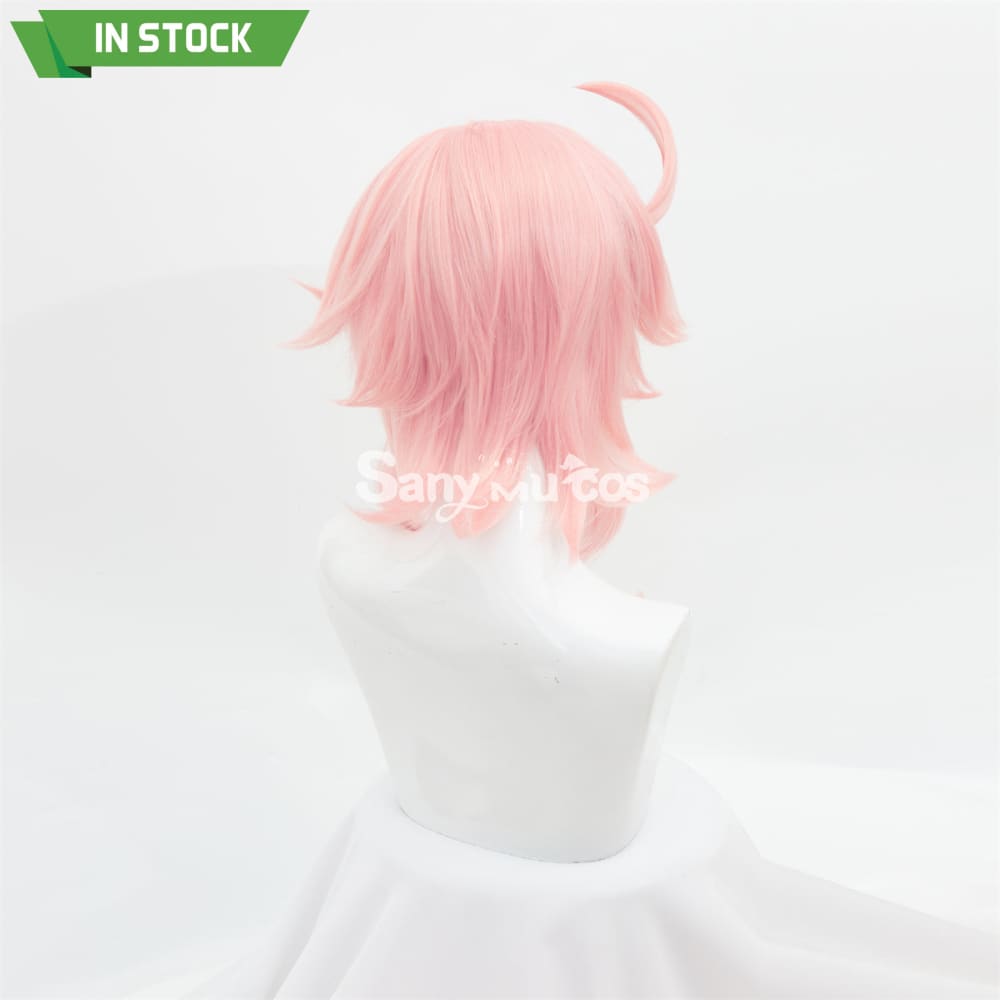 Game Genshin Impact Sumeru Dori Shoulder-length Pink Cosplay Wig