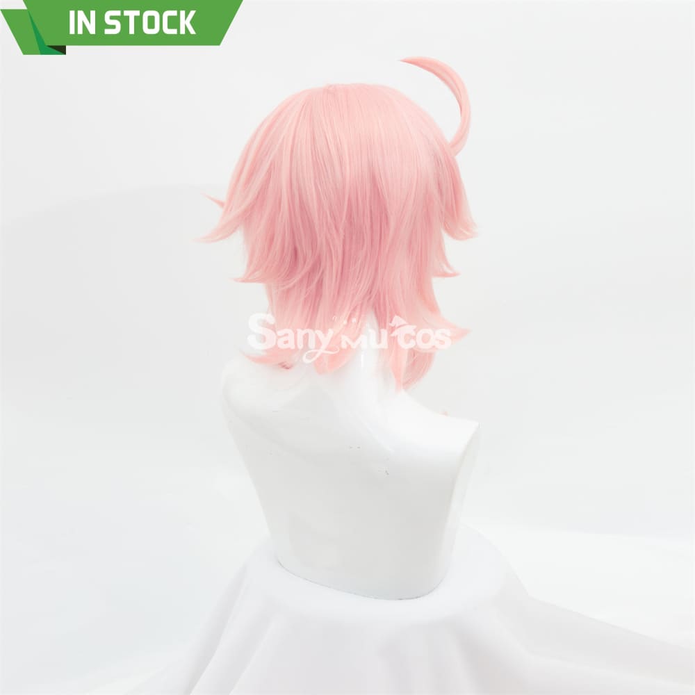 Game Genshin Impact Sumeru Dori Shoulder-length Pink Cosplay Wig