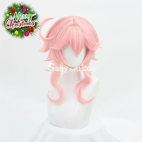 Game Genshin Impact Sumeru Dori Shoulder-length Pink Cosplay Wig