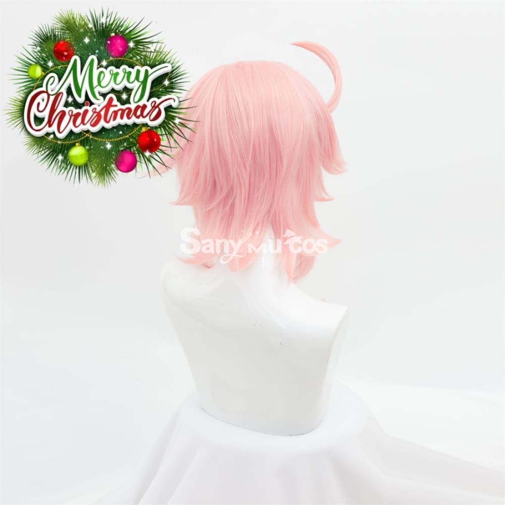 Game Genshin Impact Sumeru Dori Shoulder-length Pink Cosplay Wig