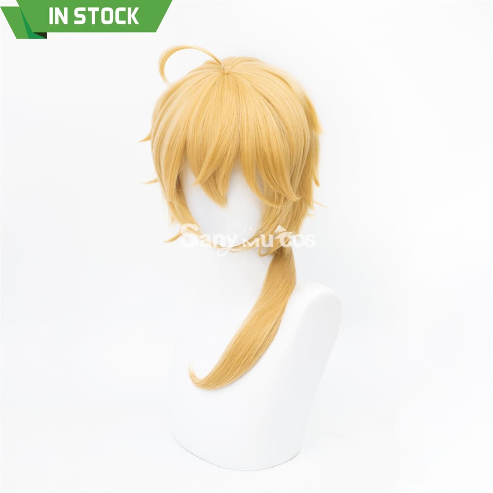 Game Genshin Impact Thoma Cosplay Wig