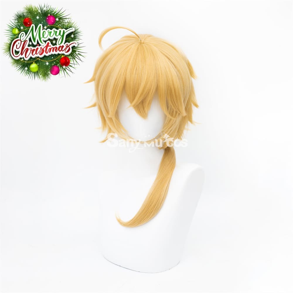 Game Genshin Impact Thoma Cosplay Wig