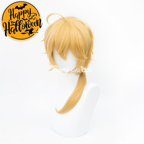 Game Genshin Impact Thoma Cosplay Wig