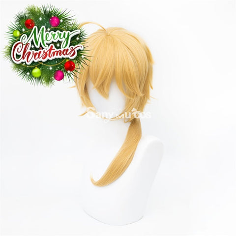 Game Genshin Impact Thoma Cosplay Wig