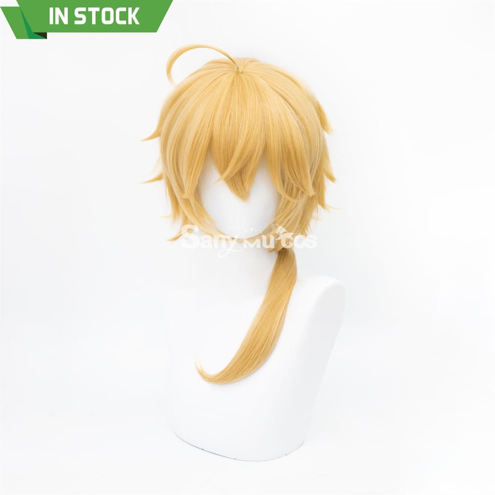 Game Genshin Impact Thoma Cosplay Wig