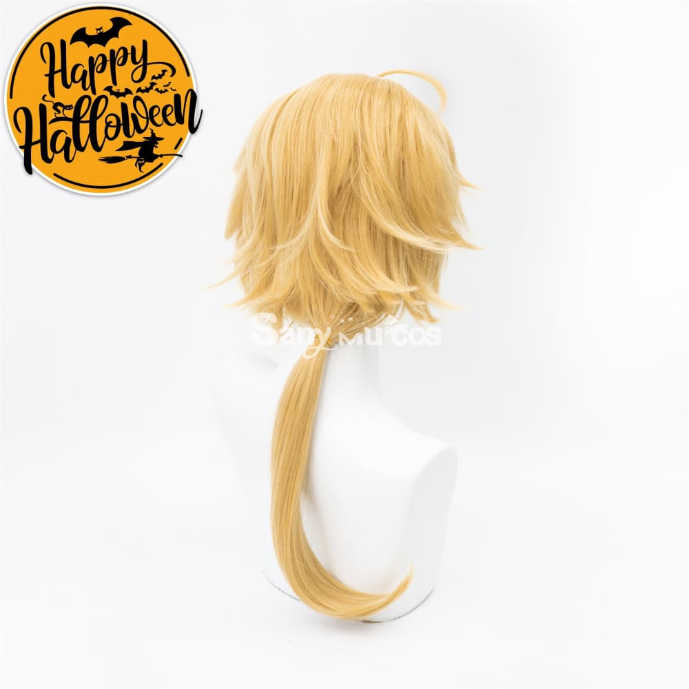 Game Genshin Impact Thoma Cosplay Wig