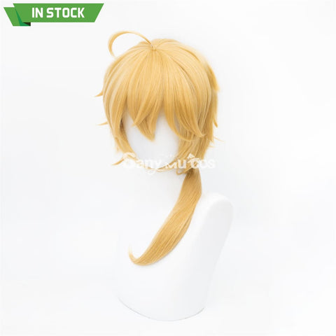 Game Genshin Impact Thoma Cosplay Wig