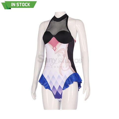 【In Stock】Game Genshin Impact Yae Miko Derivative Swimsuits For Women Swimwear Sexy Bathing