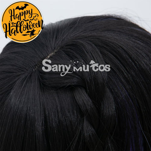 Game Genshin Impact Yelan Cosplay Wig Blue Short Wig
