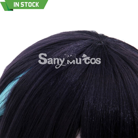 Game Genshin Impact Yun Jin Long Purple Cosplay Wig