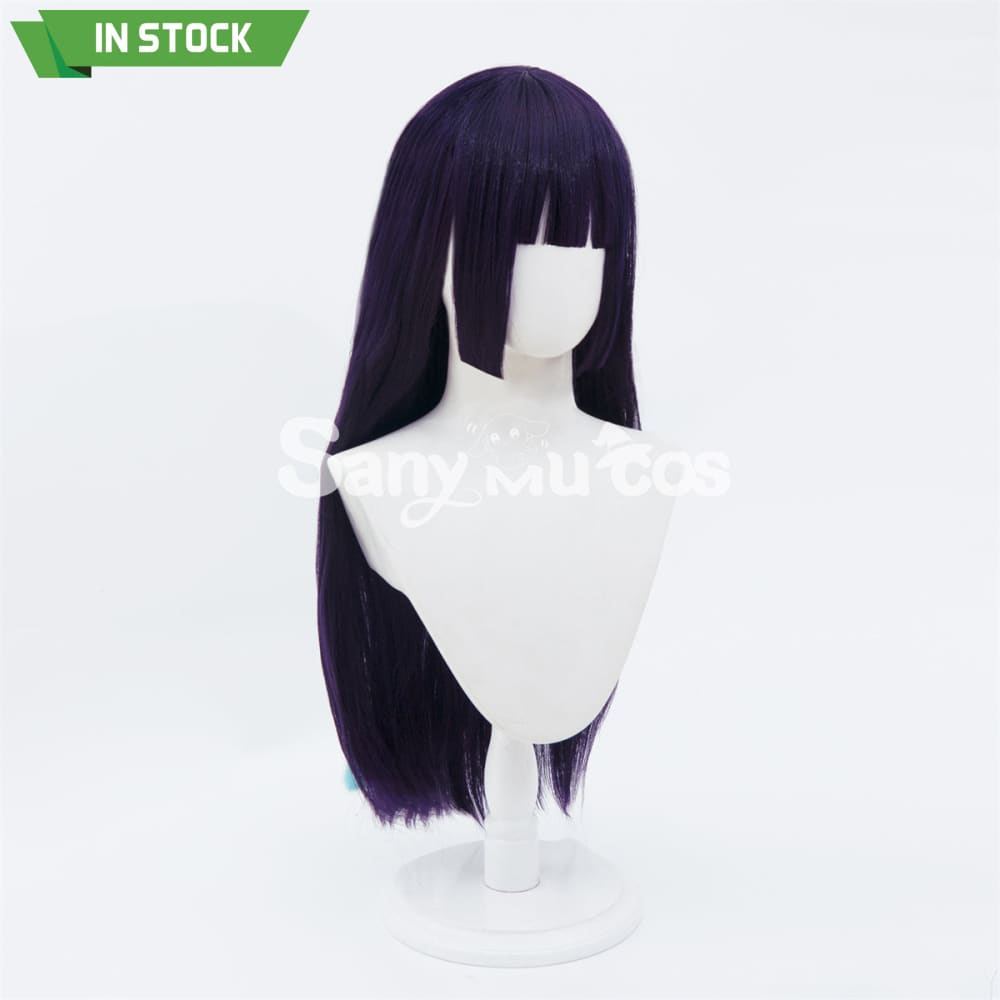 Game Genshin Impact Yun Jin Long Purple Cosplay Wig