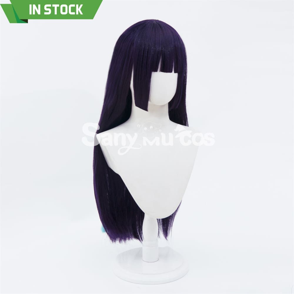 Game Genshin Impact Yun Jin Long Purple Cosplay Wig