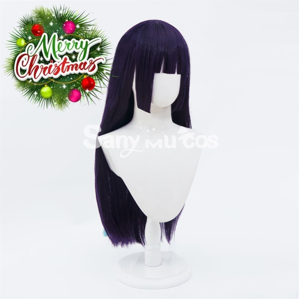 Game Genshin Impact Yun Jin Long Purple Cosplay Wig