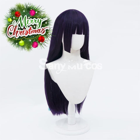 Game Genshin Impact Yun Jin Long Purple Cosplay Wig