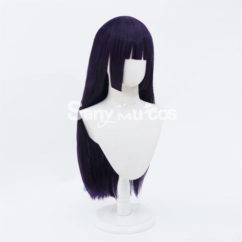 Game Genshin Impact Yun Jin Long Purple Cosplay Wig