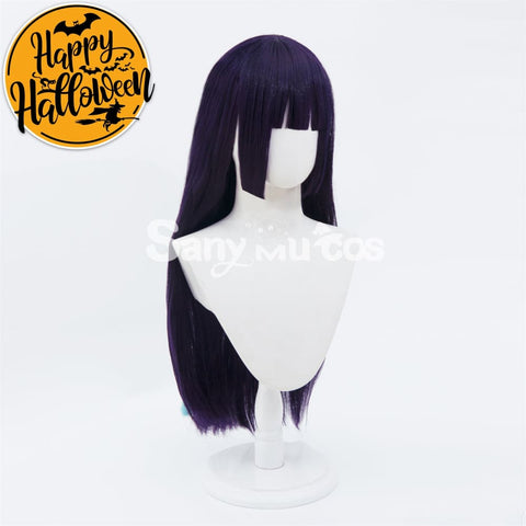 Game Genshin Impact Yun Jin Long Purple Cosplay Wig