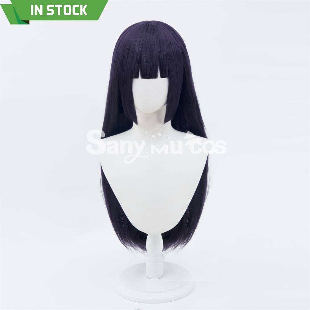 Game Genshin Impact Yun Jin Long Purple Cosplay Wig