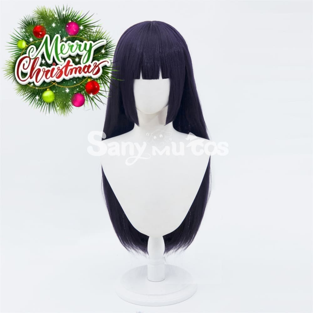 Game Genshin Impact Yun Jin Long Purple Cosplay Wig